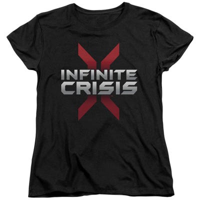 Infinite Crisis Logo Womens T-Shirt