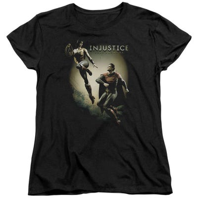 Injustice Battle Of The Gods Womens T-Shirt