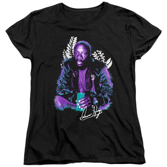 Isaac Hayes Floral Womens T-Shirt