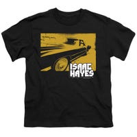 Isaac Hayes Gold Cadillac Kids T-Shirt