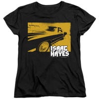 Isaac Hayes Gold Cadillac Womens T-Shirt