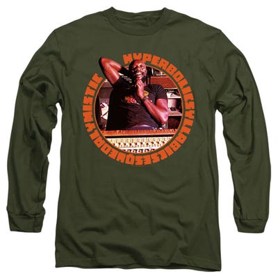 Isaac Hayes HYPERBOLICSYLLABICSESQUEDALY Long Sleeve Shirt