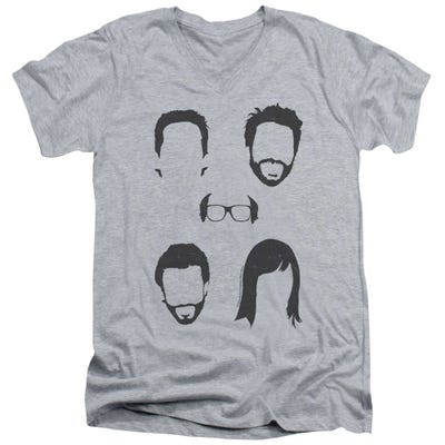 It's Always Sunny In Philadelphia - Casted Shadows V-Neck T-Shirt