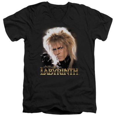 Jareth Labyrinth V-Neck T-Shirt