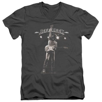 Jeff Beck Guitar God V-Neck T-Shirt