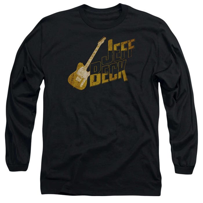 Jeff Beck That Yellow Guitar Long Sleeve Shirt