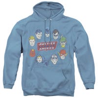 JLA Justice League Head Circle Hoodie