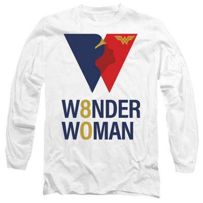 Wonder Woman 80th Logo Long Sleeve Shirt