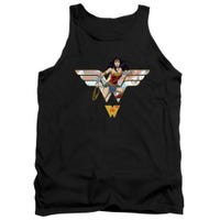 Wonder Woman 80th Collage Logo Tank Top