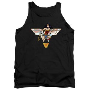 Wonder Woman 80th Collage Logo Tank Top