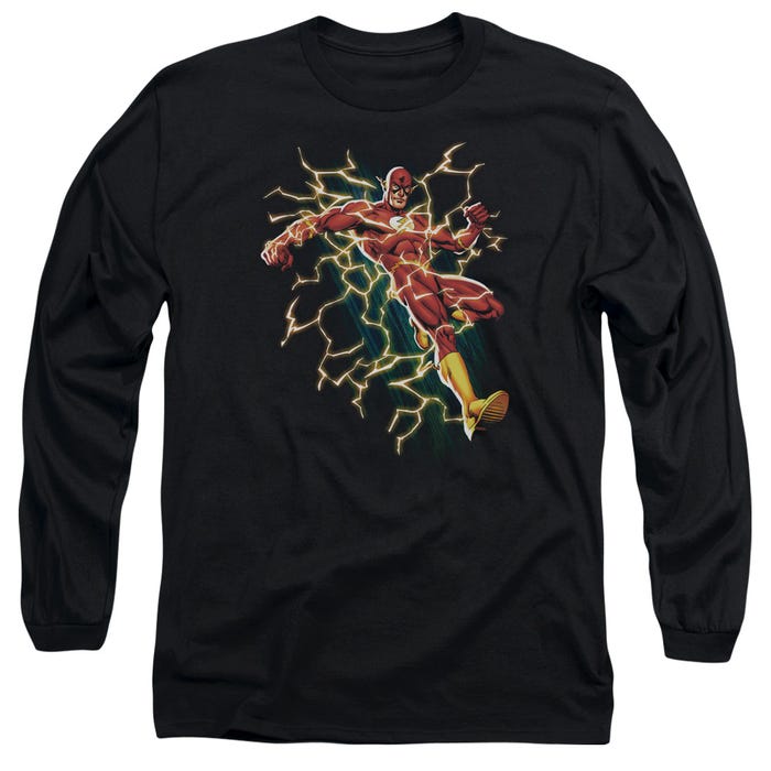 The Flash Symbol Knockout Long Sleeve Shirt