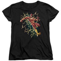 The Flash Symbol Knockout Womens T-Shirt