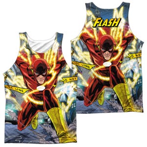 The Flash Police Line Sublimation Tank Top