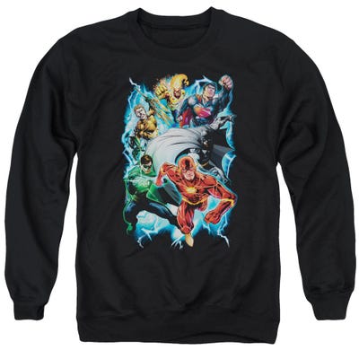 Justice League Electric Team Sweatshirt