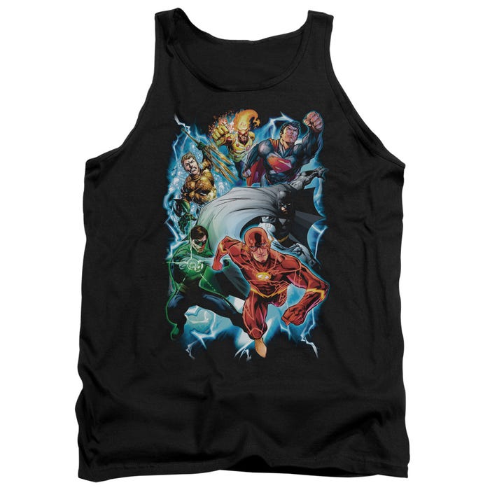 Justice League Electric Team Tank Top