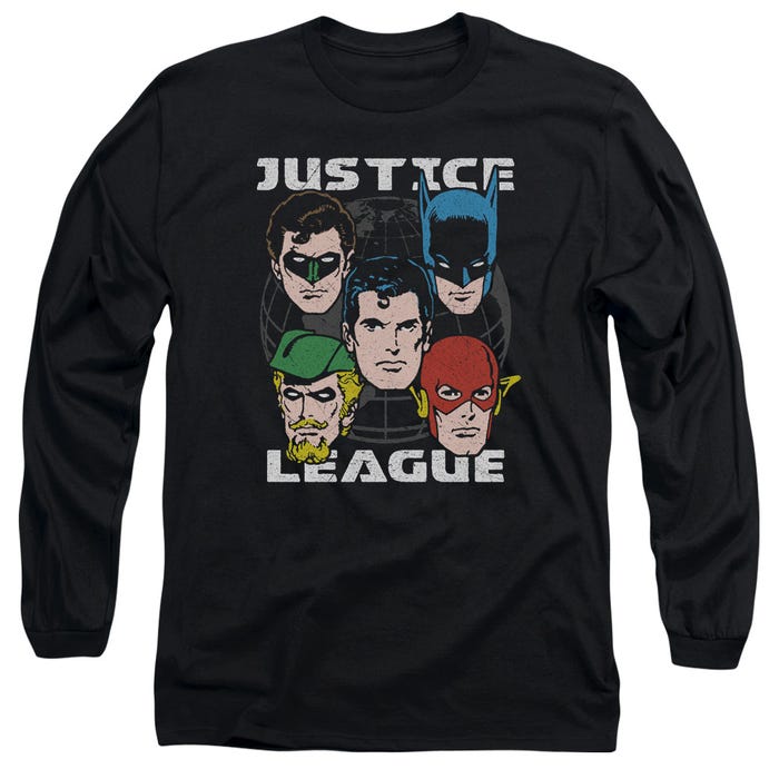 Justice League Head of States Long Sleeve Shirt