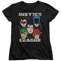 Justice League Head of States Womens T-Shirt