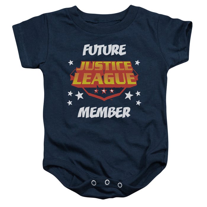 Future Justice League Member Baby Bodysuit