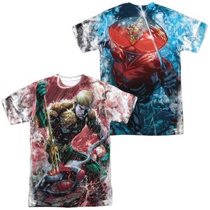 AQUAMAN VS MANTA Sublimation T-Shirt