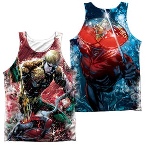 AQUAMAN VS MANTA Sublimation Tank Top