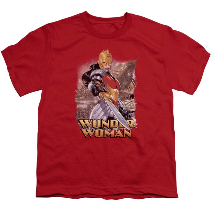 JLA Wonder Woman Kids T-Shirt