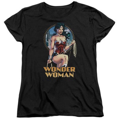 JLA City Warrior Womens T-Shirt