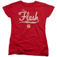 OLD SCHOOL RETRO FLASH OFFICIAL LOGO Womens T-Shirt