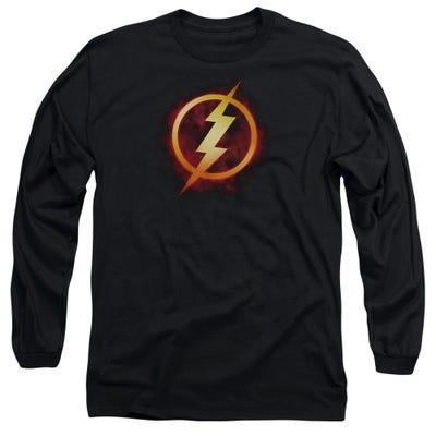 JLA Flash Title Long Sleeve Shirt