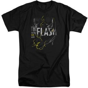 The Flash Fastest Man Alive Tall T-Shirt