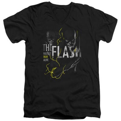 The Flash Fastest Man Alive V-Neck T-Shirt