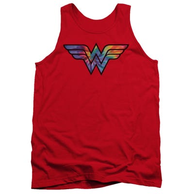 DC Wonder Woman Tie Dye Logo Tank Top