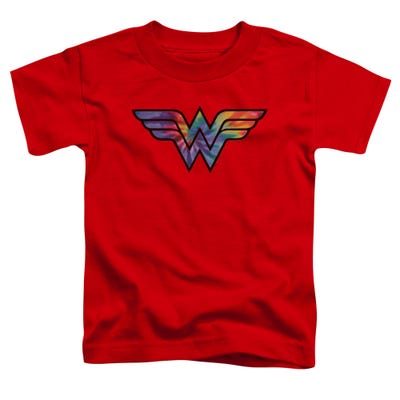 DC Wonder Woman Tie Dye Logo Toddler T-Shirt