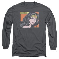 Wonder Woman She Persisted Long Sleeve Shirt
