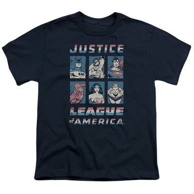 Vintage Justice League of America Kids T-Shirt
