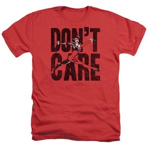 JLA Do Not Care Heather T-Shirt