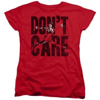 JLA Do Not Care Womens T-Shirt