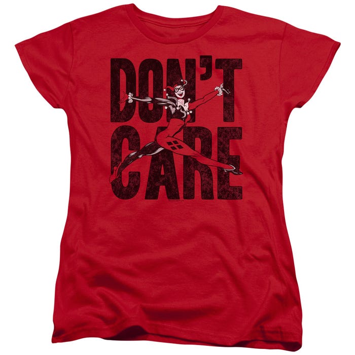 JLA Do Not Care Womens T-Shirt