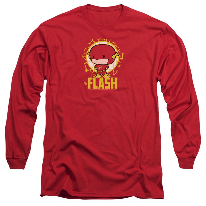 DC FLASH FLASH CHIBI Long Sleeve Shirt
