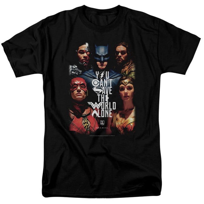 Justice League Movie Save The World T-Shirt