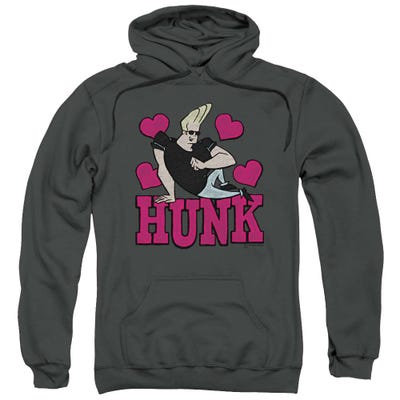Johnny Bravo Hunk of Hearts Hoodie