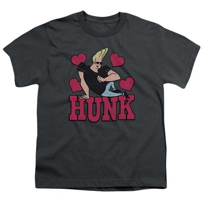Johnny Bravo Hunk of Hearts Kids T-Shirt