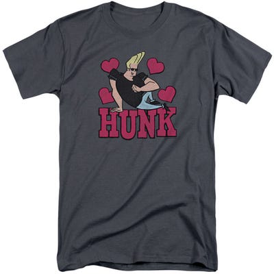 Johnny Bravo Hunk of Hearts Tall T-Shirt