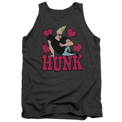Johnny Bravo Hunk of Hearts Tank Top