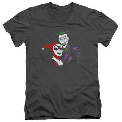 Joker And Harley Pose V-Neck T-Shirt