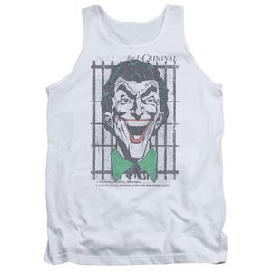 Joker Criminal Face Tank Top