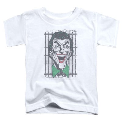 Joker Criminal Face Toddler T-Shirt