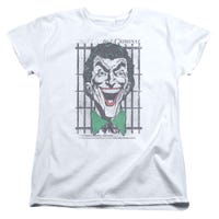 Joker Criminal Face Womens T-Shirt