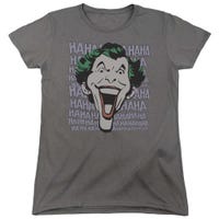 Joker Dastardly Merriment Womens T-Shirt