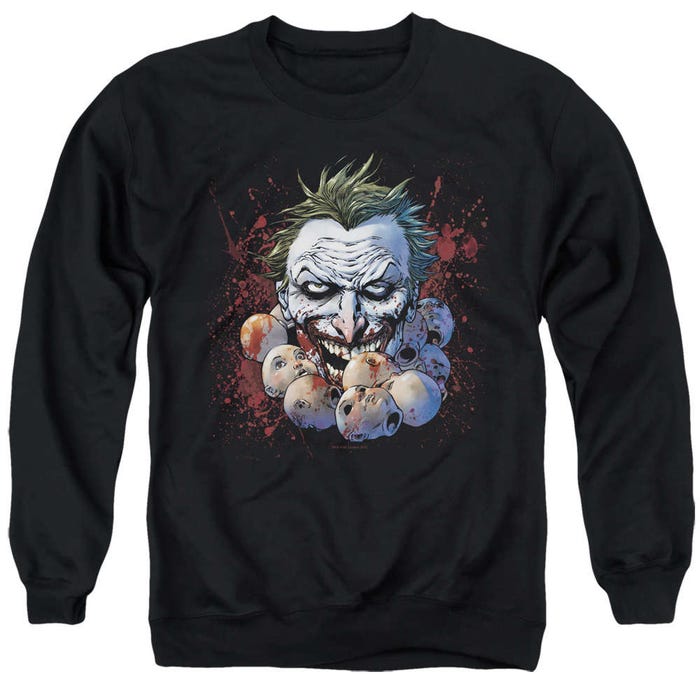 Joker Doll Heads Sweatshirt