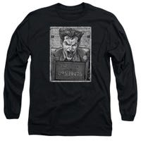 Joker Inmate Mugshot Long Sleeve Shirt